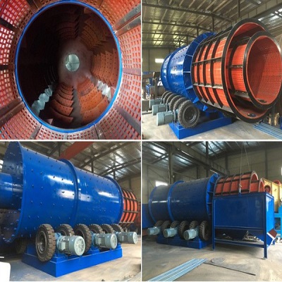 Rotary Scrubber Gold Wash Plant