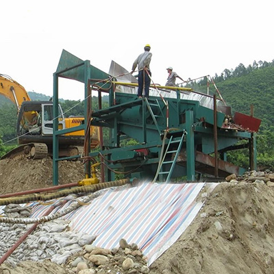 Vibrating Screen Wash Plant