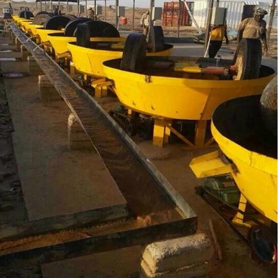 Gold Wet Pan Mill