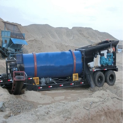 Rotary Scrubber Gold Wash Plant Mongolia