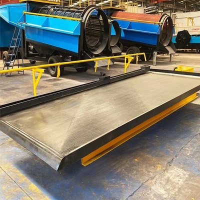 Gold shaker is a widely used mineral processing equipment